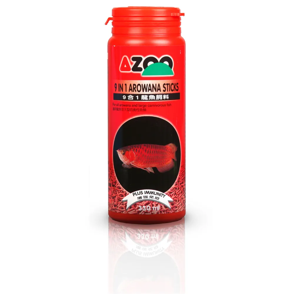 AZOO 9合1龍魚飼料