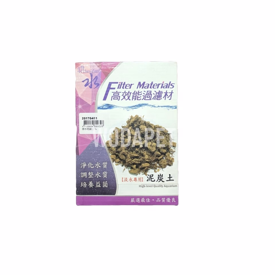 魚蝦飼料 7 源水 泥碳土1L